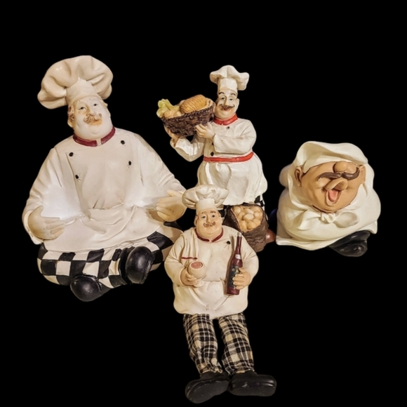 Vintage Italian/French Chef Set - Picture 1 of 11